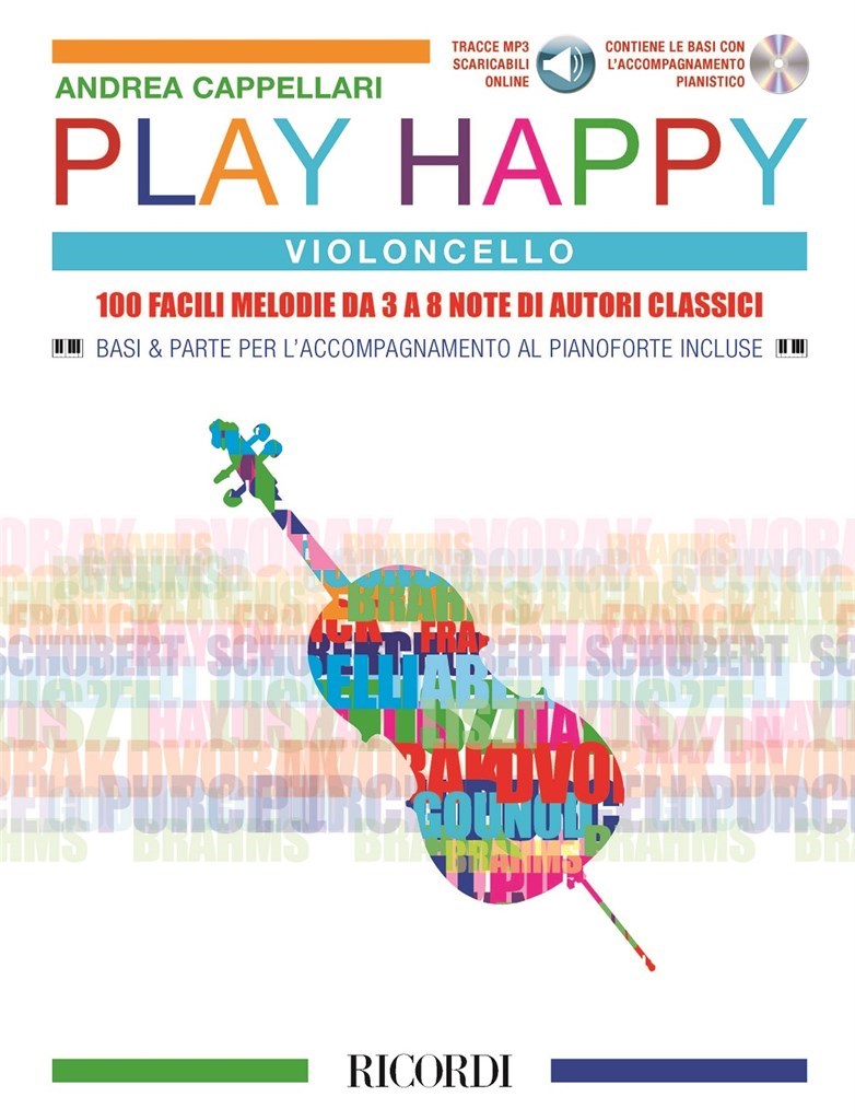 Play Happy (Violoncello) - edizione con CD e MP3